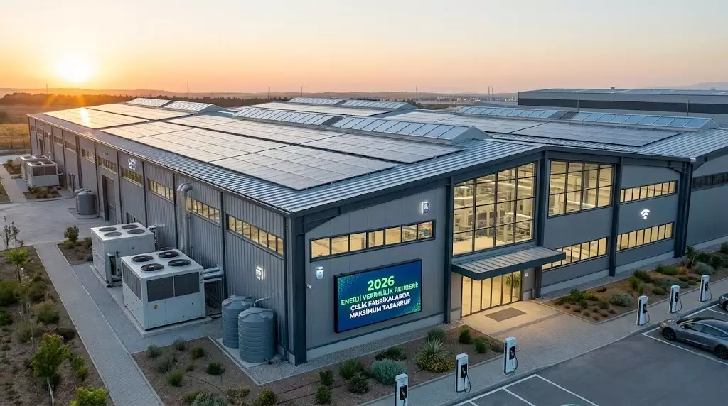 Çelik Konstrüksiyon Fabrikaların Enerji Verimliliği Nasıl Artırılır?
