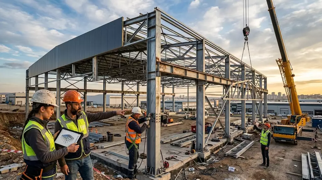 Çelik Konstrüksiyon ile Hızlı Fabrika Kurulumu