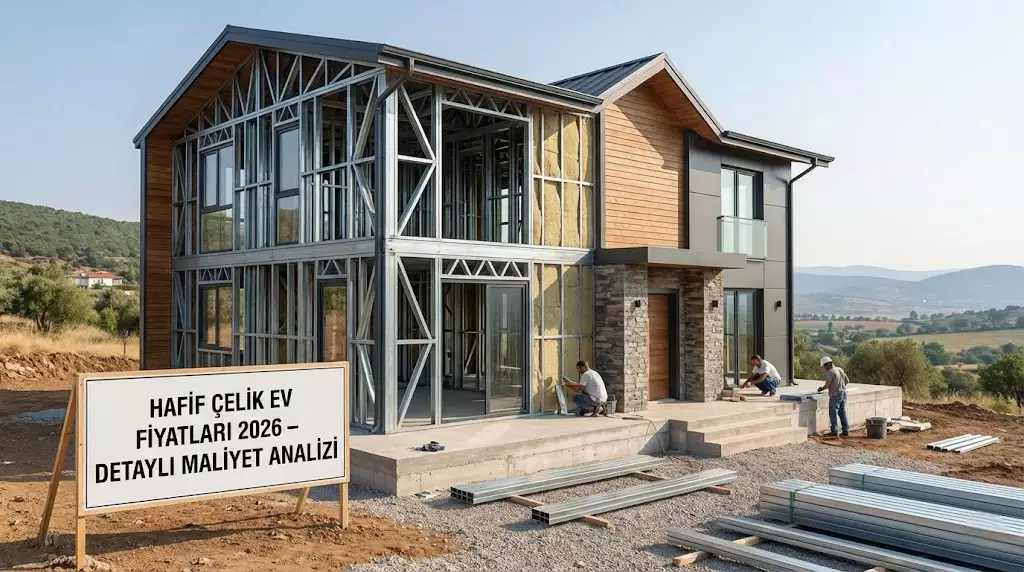 Hafif Çelik Ev Fiyatları 2026